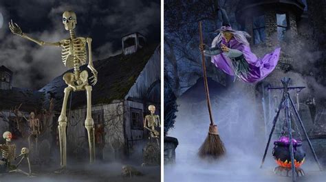 Make Your Halloween Extra Special with our 12 Foot Witch Display from the Leading Retailer